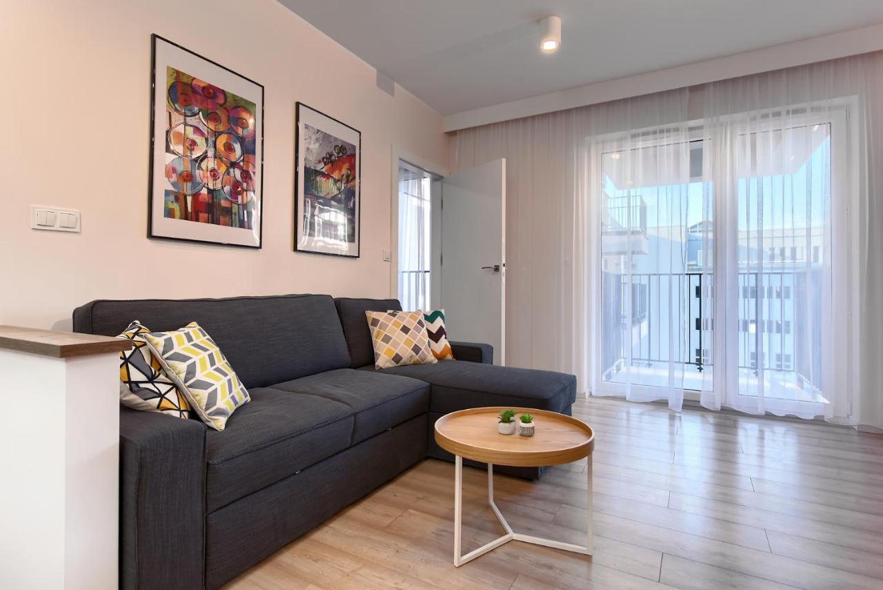 City Centre Modern Apartment Poznan Free Parking Bagian luar foto