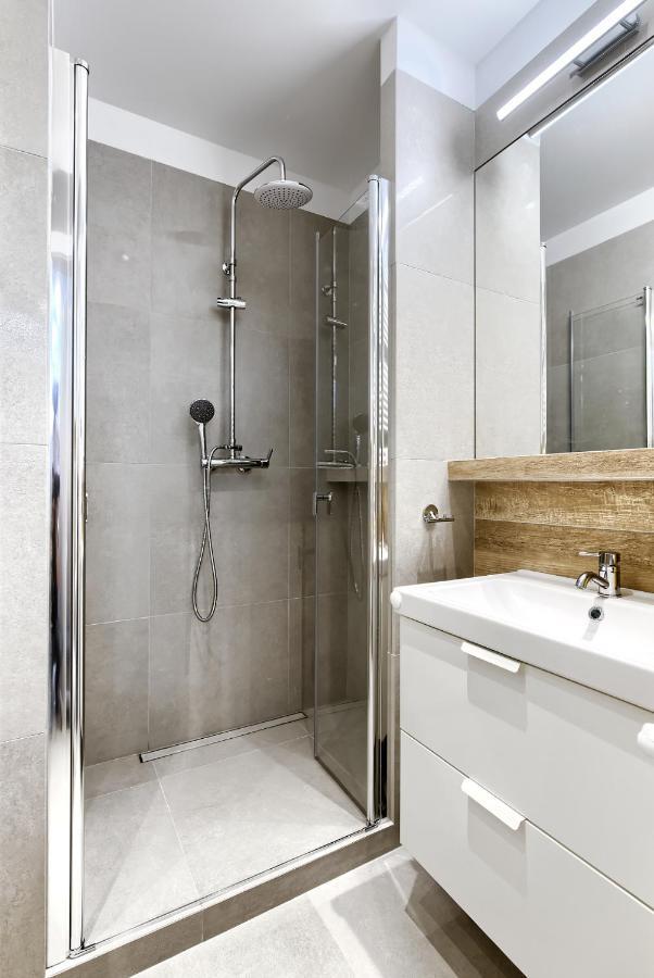 City Centre Modern Apartment Poznan Free Parking Bagian luar foto