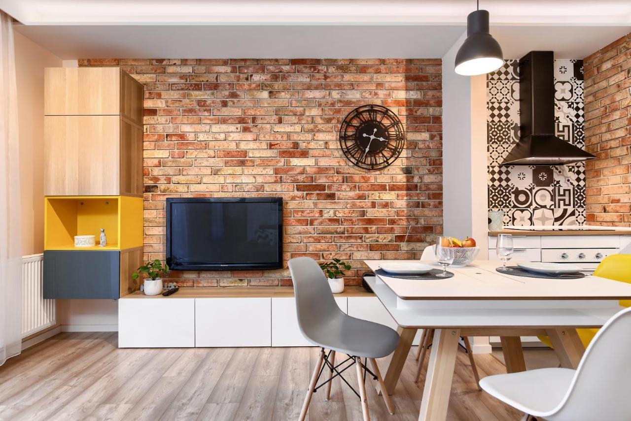 City Centre Modern Apartment Poznan Free Parking Bagian luar foto