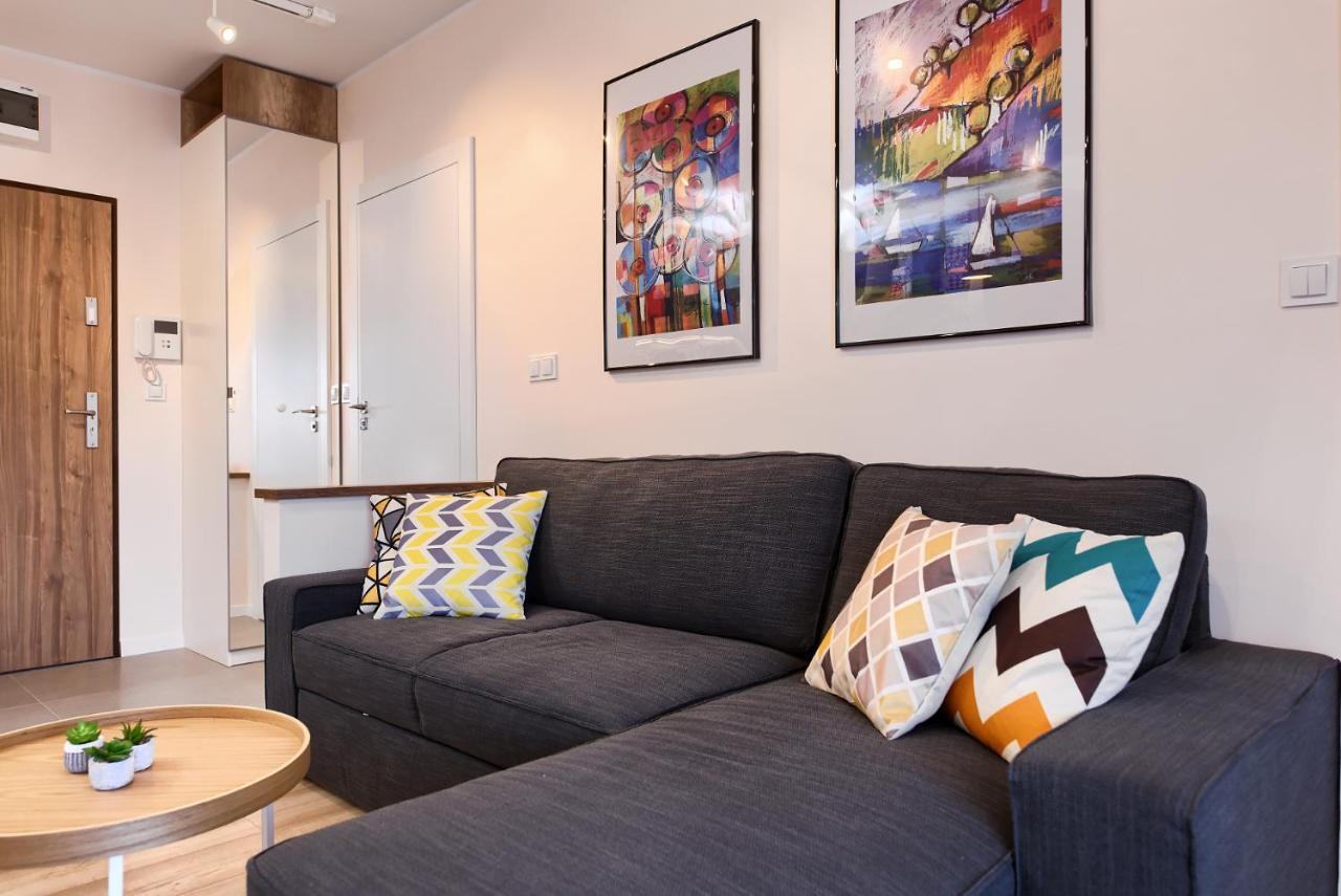 City Centre Modern Apartment Poznan Free Parking Bagian luar foto